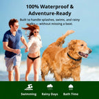 1000m Rechargeable Waterproof Dog Training Collar with Remote Control, view 4
