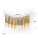 Macrame Wall Hanging 54 × 16 Inch | High & Bury