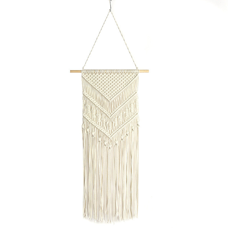 Macrame Wall Decoration 12 × 32 Inch | High & Bury