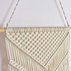 Macrame Wall Decoration 12 × 32 Inch | High & Bury