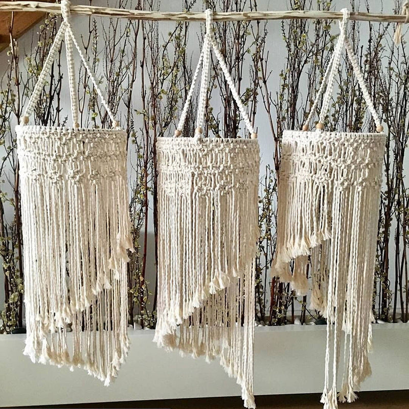 Macrame Wall Hanging Off White | High & Bury