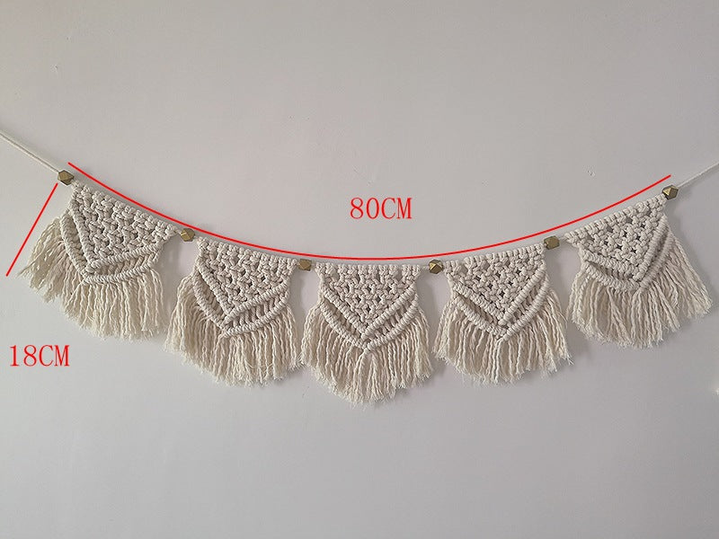 Decorative Macrame 32 × 7 Inch | High & Bury