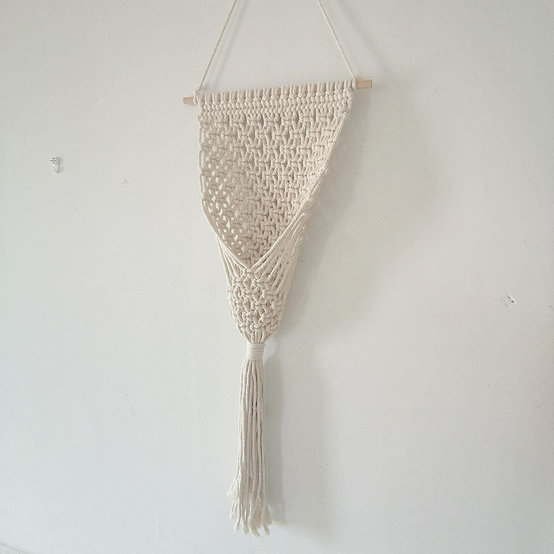 Macrame Wall Hanging 12 × 24 Inch | High & Bury