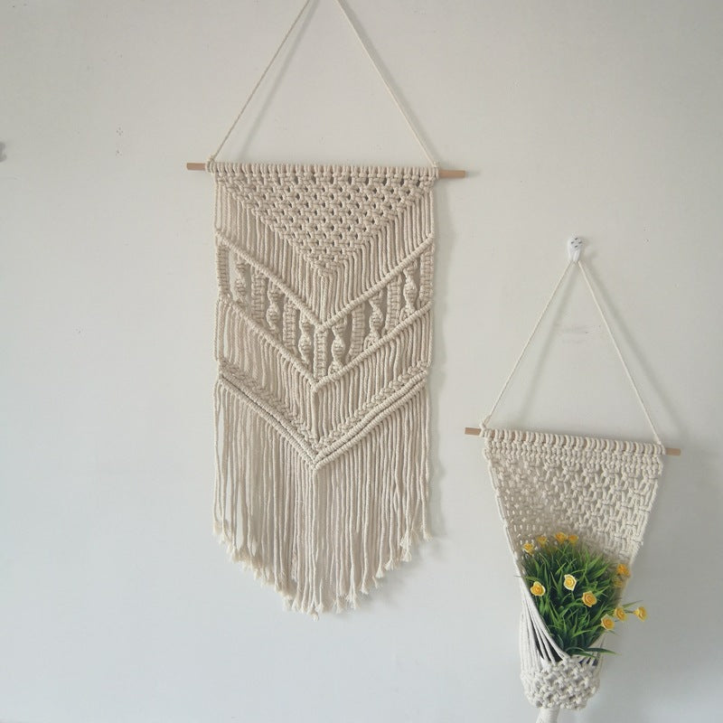 Macrame Wall Hanging 16 × 26 Inch | High & Bury
