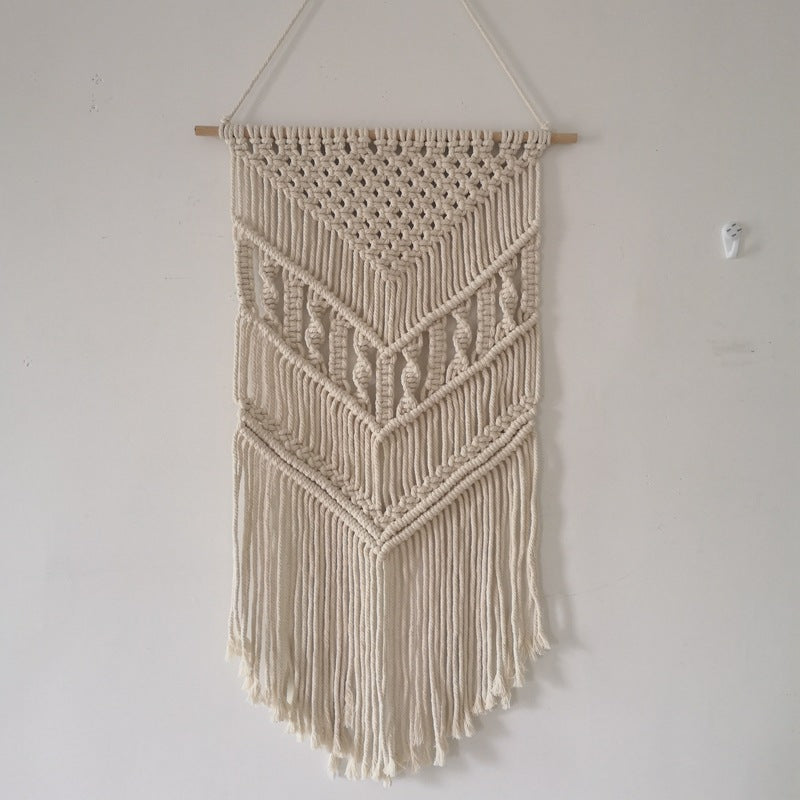 Macrame Wall Hanging 16 × 26 Inch | High & Bury