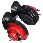 12–24V Red ABS and Metal Replacement Car Horn, 128 mm Diameter, view 5
