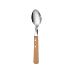 12-Piece Stainless Steel Cutlery Set with Wooden Handles, view 5