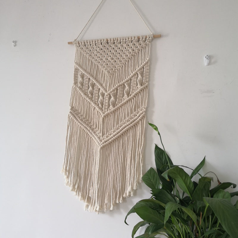 Macrame Wall Hanging 16 × 26 Inch | High & Bury