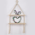 Macrame Hanging Shelf Shelving | High & Bury