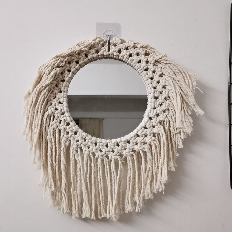 Decorative Macrame Wall Mirror Model Vrwc | High & Bury