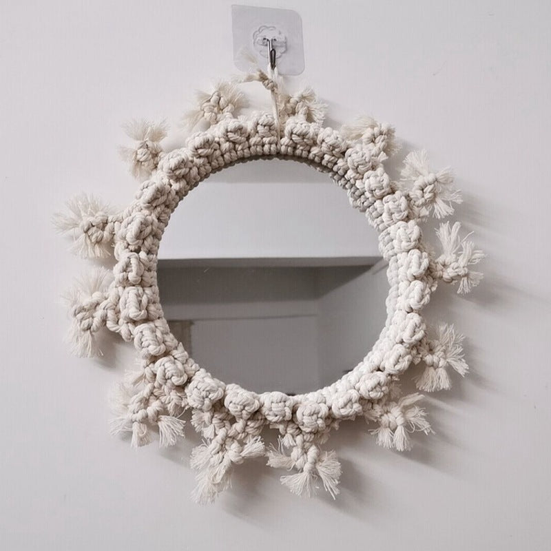 Decorative Macrame Wall Mirror Model Vrwc | High & Bury
