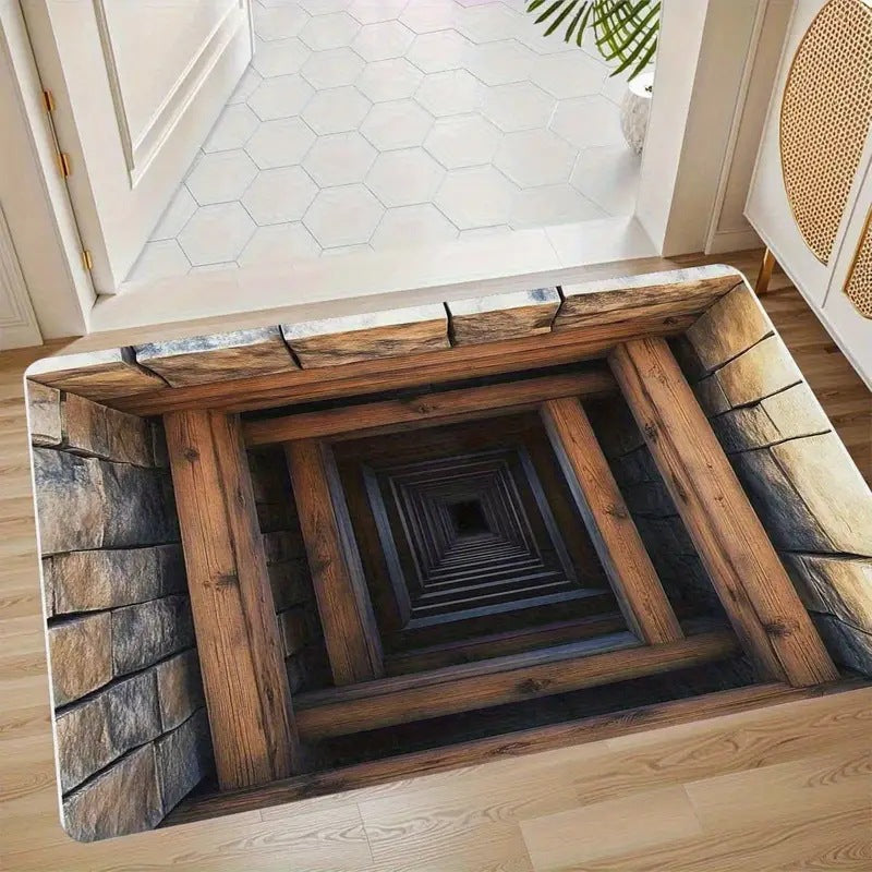 3D Artistic Depth Illusion Mat | High & Bury