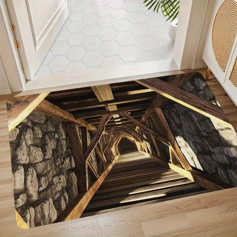 3D Artistic Depth Illusion Mat | High & Bury