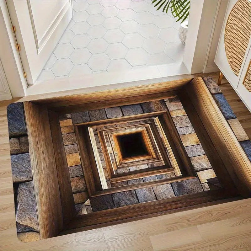 3D Artistic Depth Illusion Mat | High & Bury