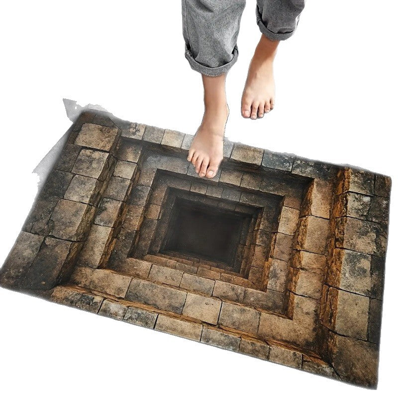 3D Artistic Depth Illusion Mat | High & Bury