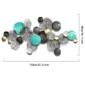 3D Geometric Metal Wall Art Sculpture | High & Bury