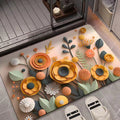 3D Textured Floral Mat | High & Bury
