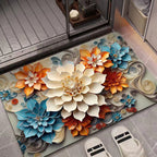 3D Textured Floral Mat | High & Bury