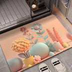 3D Textured Floral Mat | High & Bury