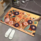 3D Textured Floral Mat | High & Bury