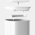 3L PP Plastic Pet Water Fountain, 24V USB, 17.9 x 17.9 x 13 cm, view 4