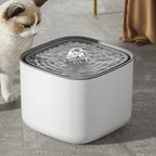 3L PP Plastic Pet Water Fountain, 24V USB, 17.9 x 17.9 x 13 cm, view 9