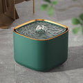 3L PP Plastic Pet Water Fountain, 24V USB, 17.9 x 17.9 x 13 cm