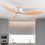 42 and 52 Inch Ceiling Fan with DC Motor, Remote, Reversible Blades, view 12