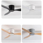 42 and 52 Inch Ceiling Fan with DC Motor, Remote, Reversible Blades, view 6