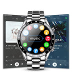 4G Smartwatch with GPS, AMOLED Display and Stainless Steel Case, view 4