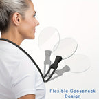 5x Magnifying Glass with Adjustable Neck and Detachable Lens, 13 cm, view 2