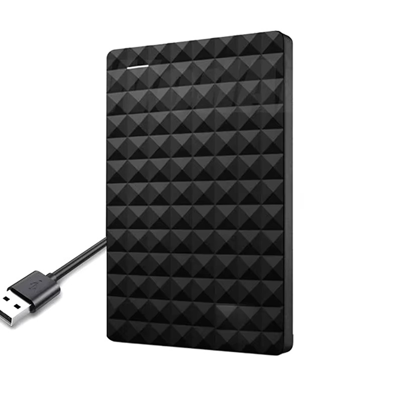 8TB USB 3.0 External Hard Drive, Portable Black, 4.6 x 3.15 x 0.47 inches, view 2