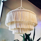 Modern Macrame Pendant Lamp | High & Bury
