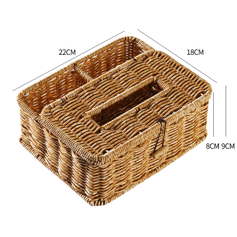 Handwoven Multi-Part Storage Basket | High & Bury