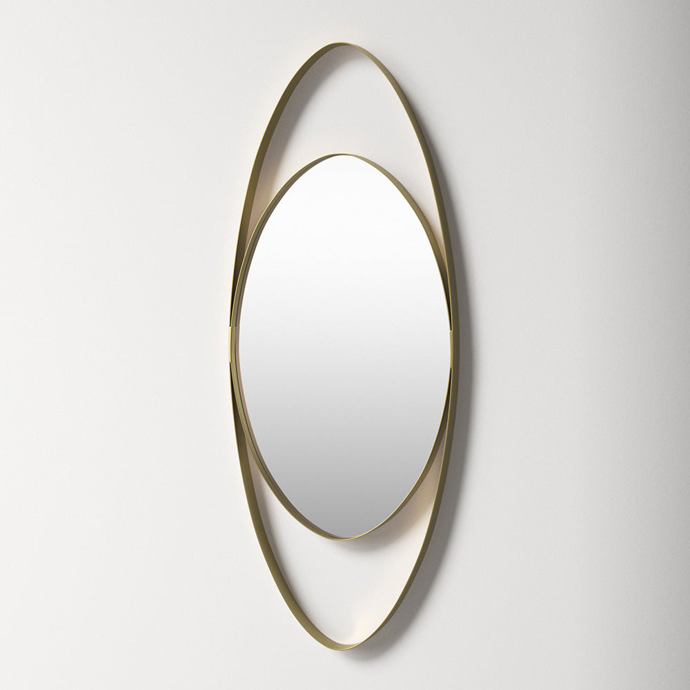Modern Oval Decorative Wall Mirror | High & Bury