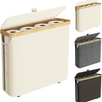 Storage Basket Soft Textile Wood | High & Bury