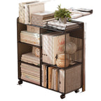 Modern Wire Grid Bookshelf Organizer | High & Bury