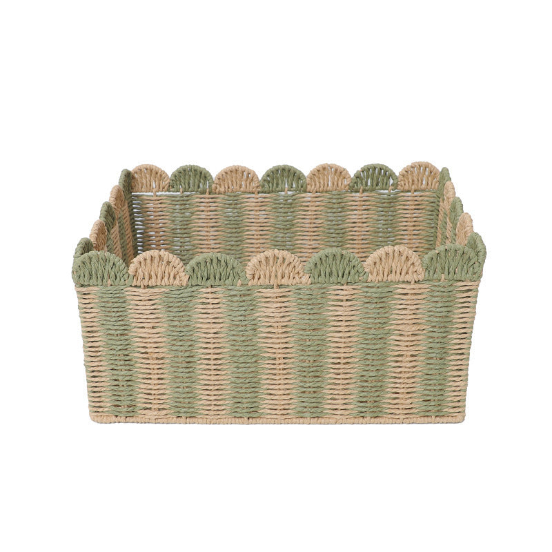Storage Basket with Wave Rim | High & Bury