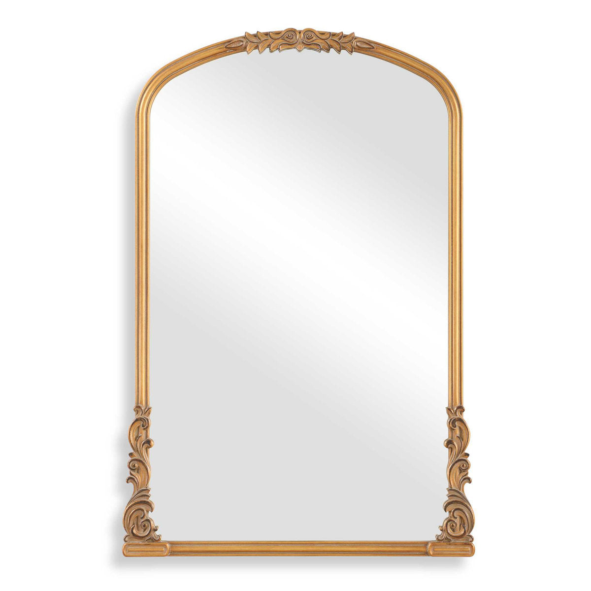 Vintage-Style Decorative Arched Mirror | High & Bury