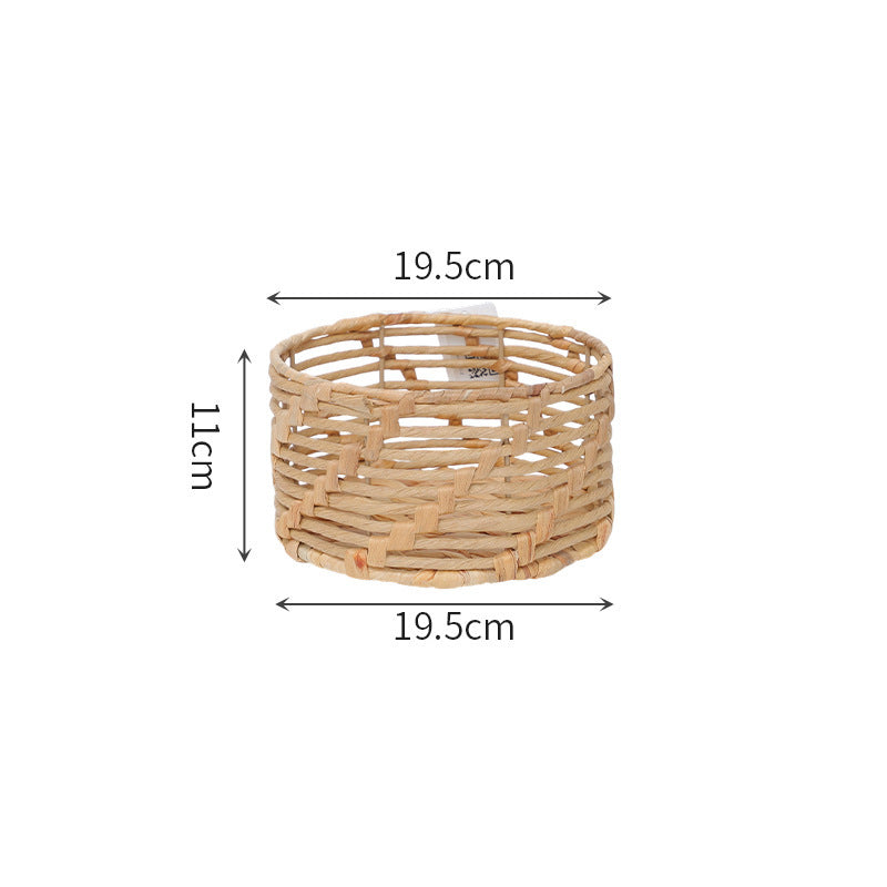 Braided Basket with Open Design | High & Bury
