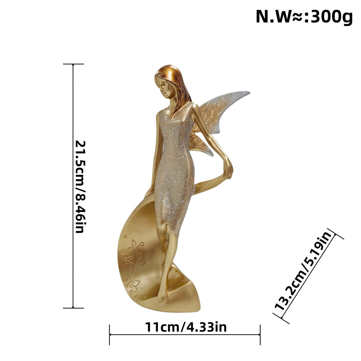 Fairy Figure Soft Textile | High & Bury