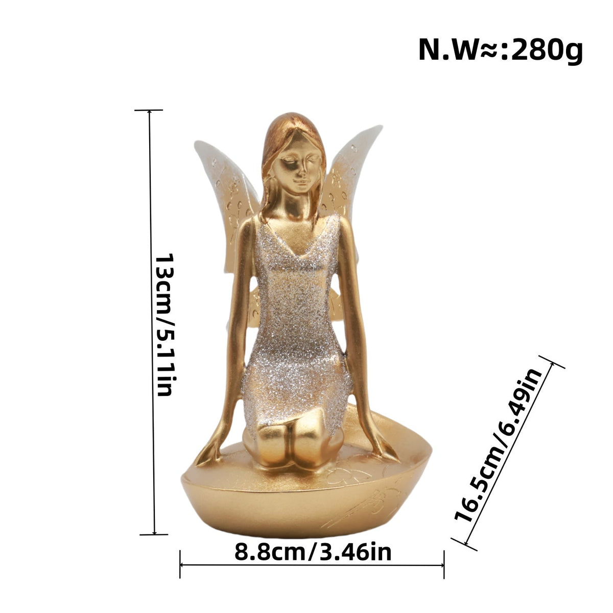 Fairy Figure Soft Textile | High & Bury