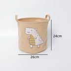 Fun Storage Basket with Dinosaur Motif | High & Bury