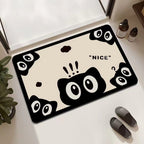 Playful Cat-Themed Entrance Mat Non Slip | High & Bury