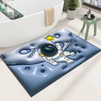 Cute Cartoon Cat Shape Bath Mat | High & Bury