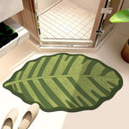 Leaf-Shaped Bath Mat | High & Bury