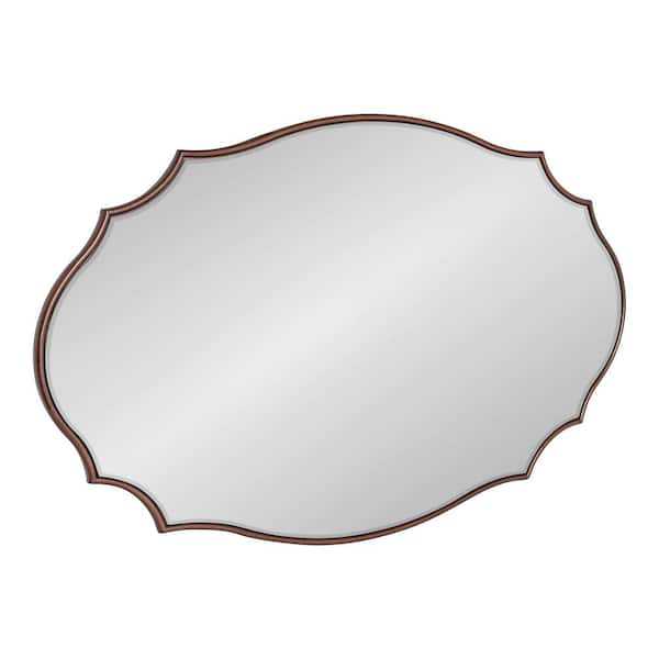 Decorative Wall Mirror with Wavy Edge | High & Bury