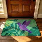 Tropical-Themed Decorative Doormat | High & Bury