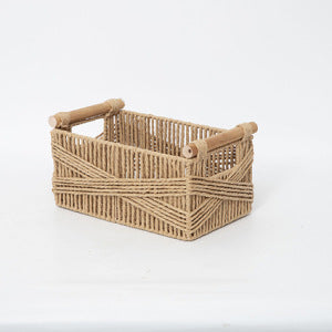 Decorative Storage Baskets made of Woven Material | High & Bury