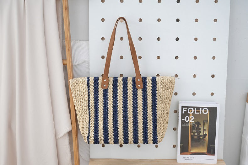 Handwoven Beach Bag | High & Bury